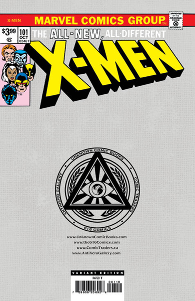 X-MEN #101 FACSIMILE EDITION DAVE COCKRUM FOIL Exclusive Variant