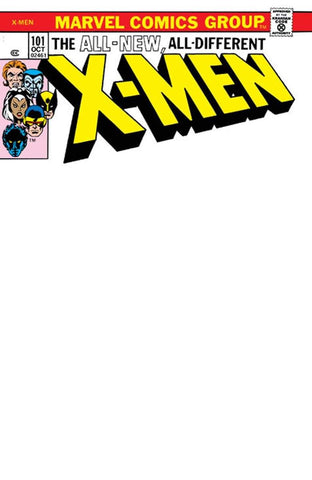 X-MEN #101 FACSIMILE EDITION Exclusive Blank Sketch Variant