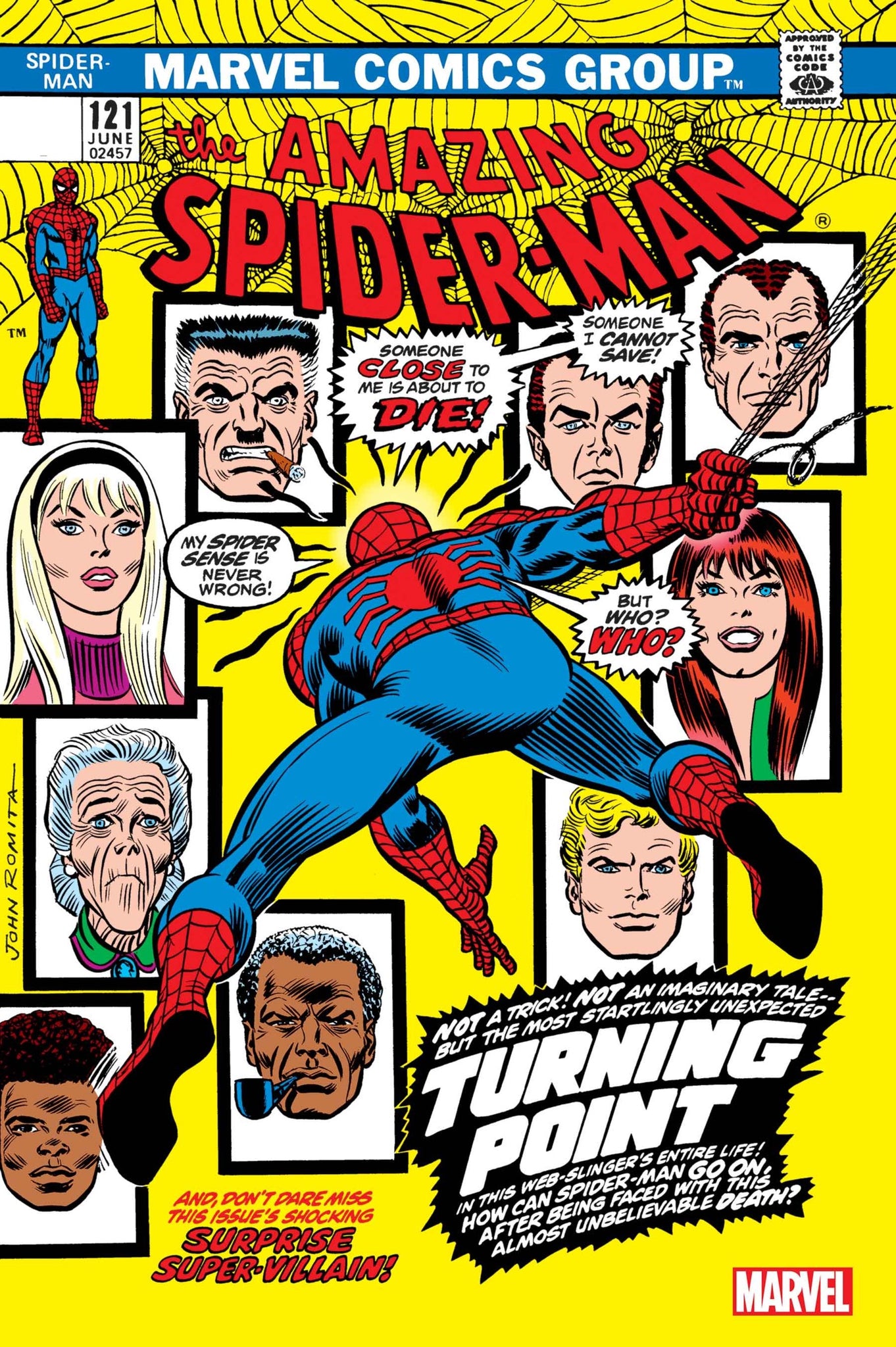 AMAZING SPIDER-MAN #121 FACSIMILE EDITION Exclusive FOIL Variant