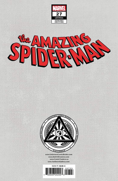 AMAZING SPIDER-MAN #27 SZERDY & TIAGO DA SILVA 616 Variant Set Of 4