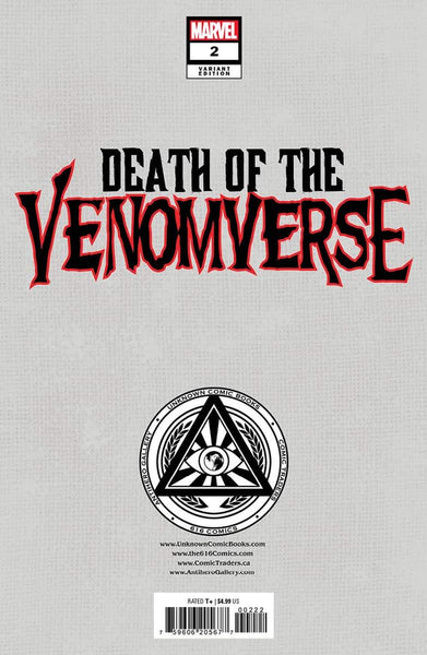 DEATH OF VENOMVERSE #2 LEIRIX LI & DERRICK CHEW Variant Set