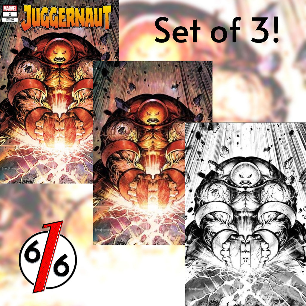 JUGGERNAUT #1 TYLER KIRKHAM SET OF 3 Exclusive Variant Ltd 1000 – The ...