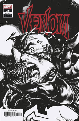 VENOM #28 RYAN STEGMAN 1:100 Ratio Incentive Sketch Variant