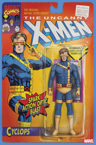 X-MEN LEGENDS #1 SET OF 2 Booth Main & Christopher Action Figure Variant