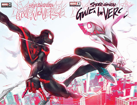 SPIDER-GWEN GWENVERSE 4-5 IVAN TAO Trade Dress Variant Set MILES MORALES