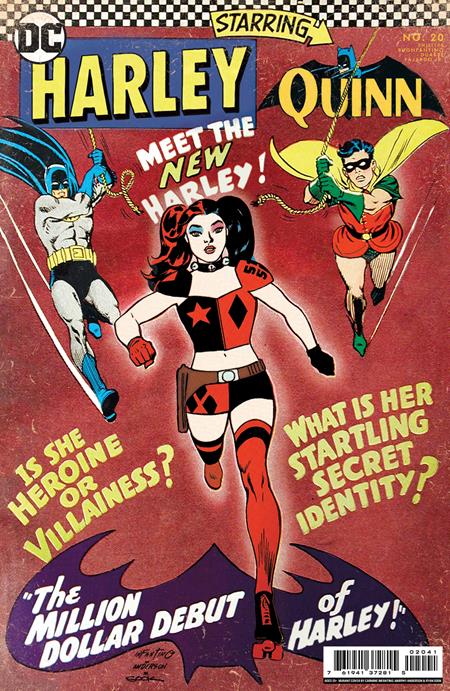 HARLEY QUINN 20 RYAN SOOK Batgirl Homage Variant Cover C