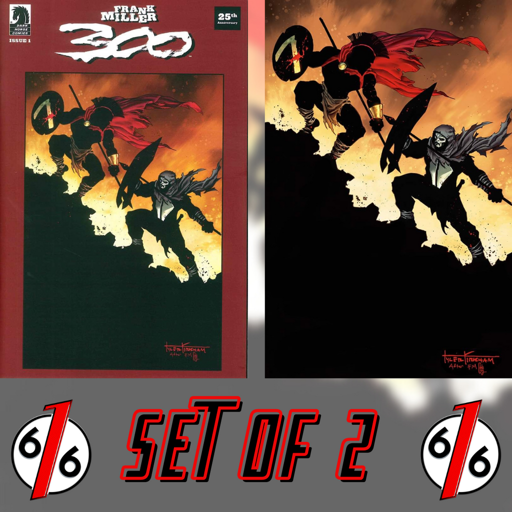 FRANK MILLER 300 25th ANNIVERSARY MEGACON 2023 KIRKHAM Trade FRANK MILLER 300 25th ANNIVERSARY MEGACON 2023 KIRKHAM Trade