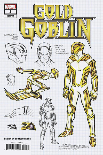 GOLD GOBLIN #1 SET QUAH ASM #238 Variant & CLARKE Main & 1:25 Design Ratio