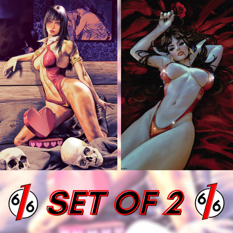 VAMPIRELLA VALENTINES SPECIAL 2022 TURINI Virgin Variant & Sozomaika 1:20