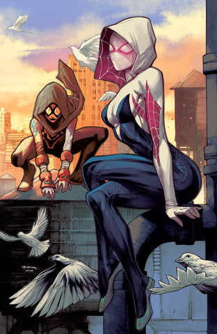 EDGE OF SPIDERVERSE #1 STEPHEN SEGOVIA 616 Virgin Variant Spider-Gwen