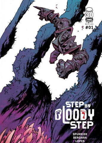 STEP BY BLOODY STEP #1 JAMES HARREN 1:25 Ratio Variant Image 
