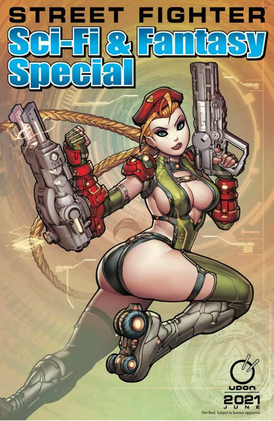 STREET FIGHTER 2021 SCI-FI FANTASY SPECIAL #1 Set Cover A & B Kinnaird