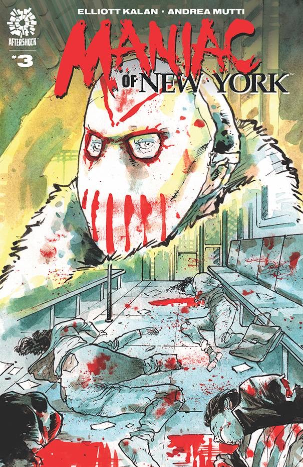 🚨😱🔥 MANIAC OF NEW YORK #3 Andrea Mutti Main Cover Aftershock NM Gemini