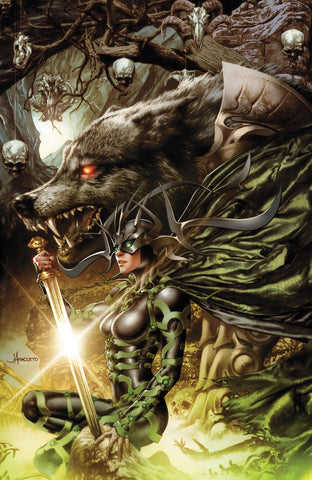 THOR #11 JAY ANACLETO Exclusive Hela Virgin Variant