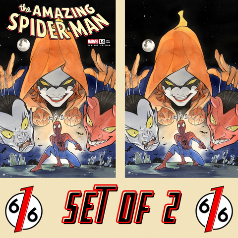 AMAZING SPIDER-MAN #14 MOMOKO 616 Trade Dress & Virgin Variant Set DARK WEB