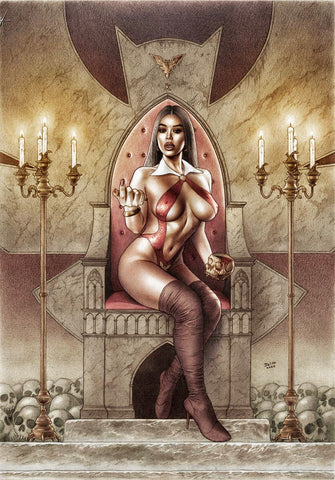 VAMPIRELLA DRACULA UNHOLY #5 JAIRO VALVERDE 616 Virgin Variant LTD 500 COA