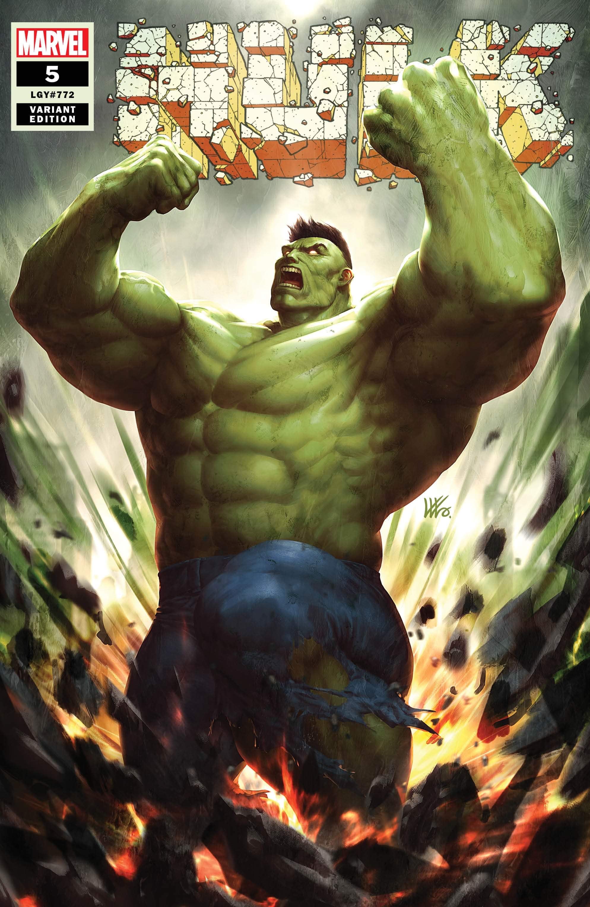HULK #5 VARIANT SET MASTRAZZO & MIGUEL MERCADO & KUNKKA LIM LTD