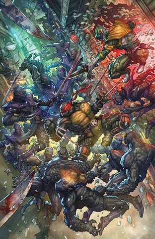 MMPR TMNT II #3 ALAN QUAH 1:150 Ratio Variant 