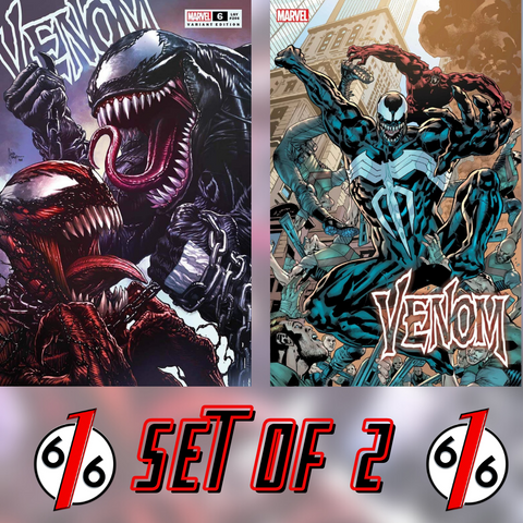 VENOM #6 SET SUAYAN Unknown/616 Trade Dress Variant & HITCH Main Cover