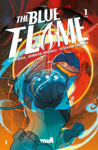 BLUE FLAME #1 CHRISTIAN WARD Foil 1:75 Cover G