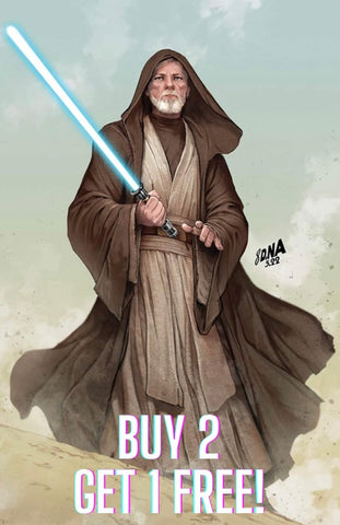 BUY 2 GET 1 FREE - STAR WARS OBI-WAN KENOBI #1 NAKAYAMA Unknown 616 Virgin Variant - 3 Copies