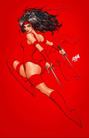 🚨🔥 DAREDEVIL #29 NAKAYAMA Exclusive Virgin B Variant Elektra NM Gemini