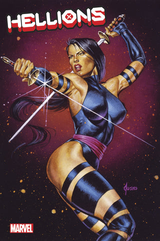 🚨🔥 HELLIONS #16 JOE JUSKO MARVEL MASTERPIECES VARIANT Psylocke X-Men NM