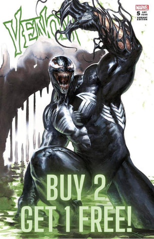 BUY 2 GET 1 FREE - VENOM #5 DELL’OTTO UNKNOWN ILLUMINATI 616 Exclusive Trade Dress Variant - 3 Copies 