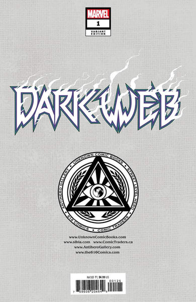 DARK WEB GOBLIN QUEEN SET SKAN & R1C0 ASM 15 & Dark Web 1