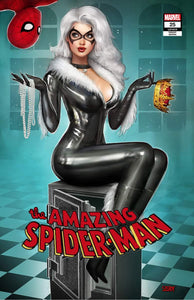 AMAZING SPIDER-MAN 25 NATHAN SZERDY Black Cat Trade Dress Variant