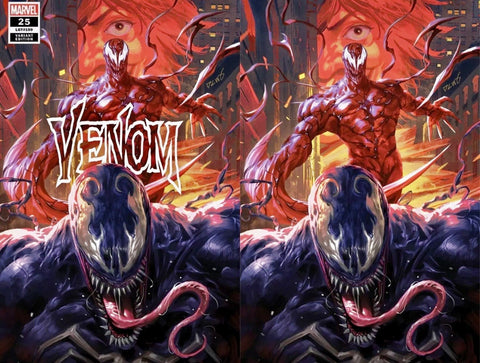 VENOM #25 DERRICK CHEW Trade and Virgin Variant Set Of 2 Ltd 1000