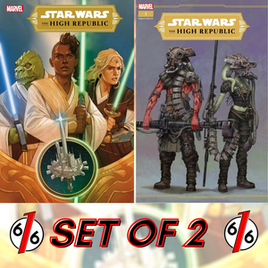 🚨🔥 STAR WARS THE HIGH REPUBLIC #1 SET OF 2 Main & 1:10 Blanche Kenny Concept