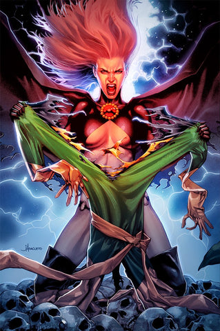 HELLIONS #3 JAY ANACLETO Exclusive Virgin Green Variant Goblin Queen