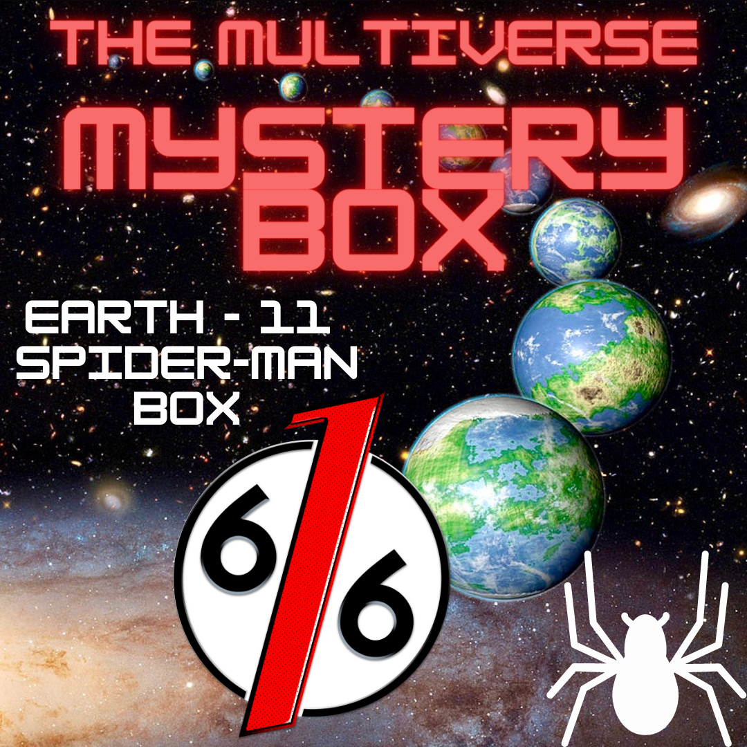 MULTIVERSE MYSTERY BOX - EARTH 11 SPIDER-MAN BOX - 6 Exclusive Variants