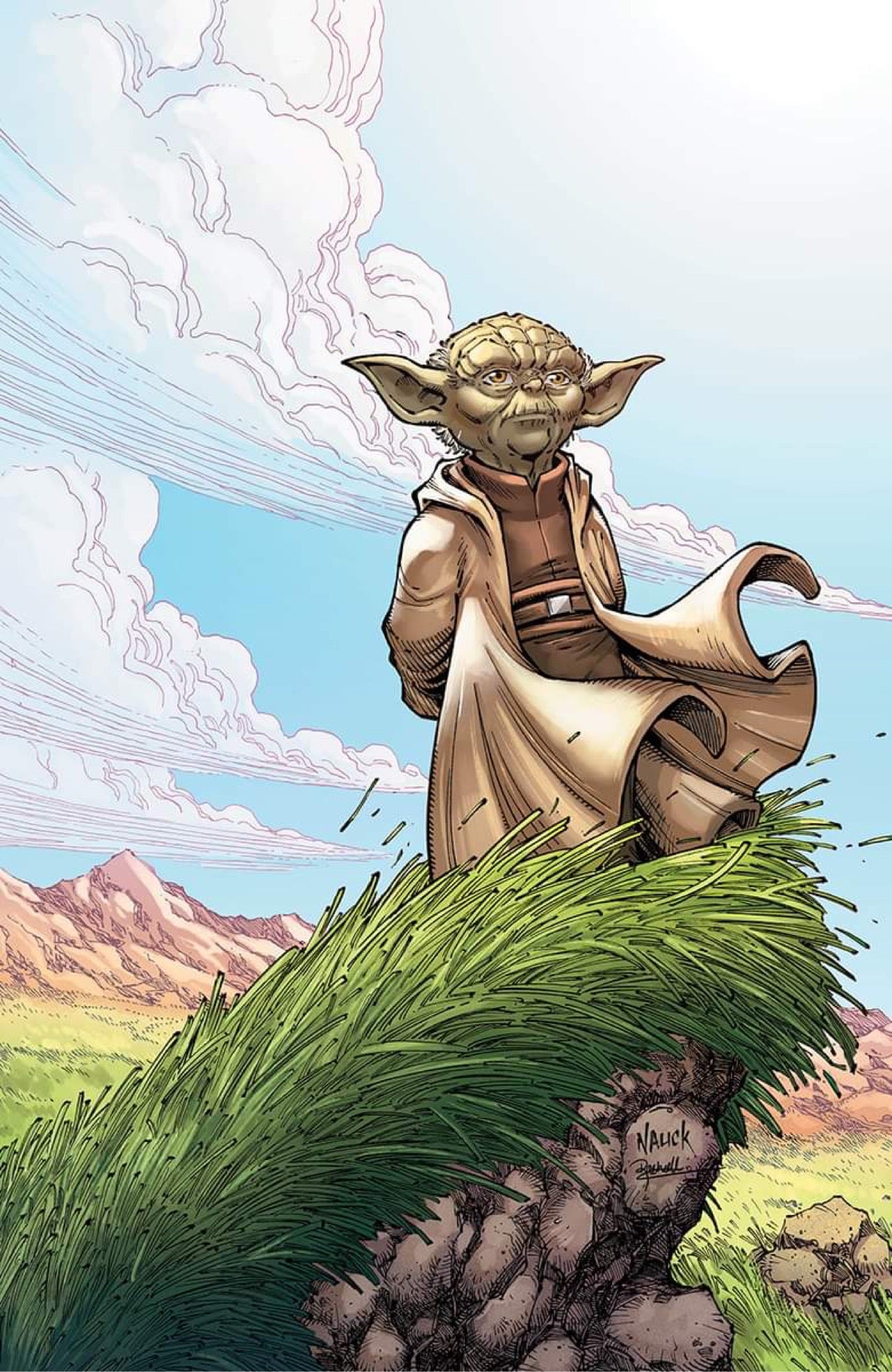 STAR WARS YODA #2 NAUCK Unknown 616 Trade Dress & Virgin Variant
