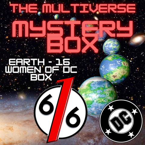 MULTIVERSE MYSTERY BOX - EARTH 16 WOMEN OF DC BOX - 6 Exclusive Variants