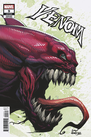 VENOM #9 RYAN STEGMAN 1:25 Ratio Variant