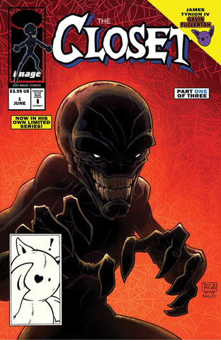THE CLOSET #1 RYAN BROWNE FORSTNER Venom Homage Variant Image