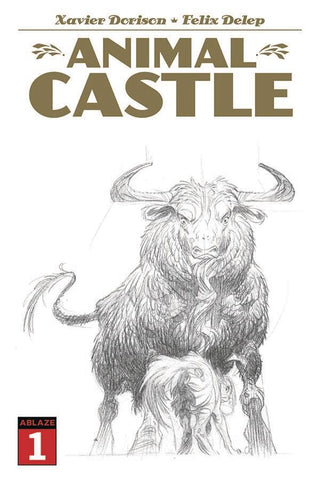 ANIMAL CASTLE #1 SECOND PRINT FELIX DELEP 1:25 Ratio Variant