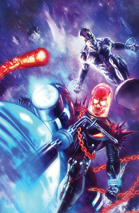 Cosmic Ghost Rider #2 Mastrazzo 616 Virgin Variant Silver Surfer cover