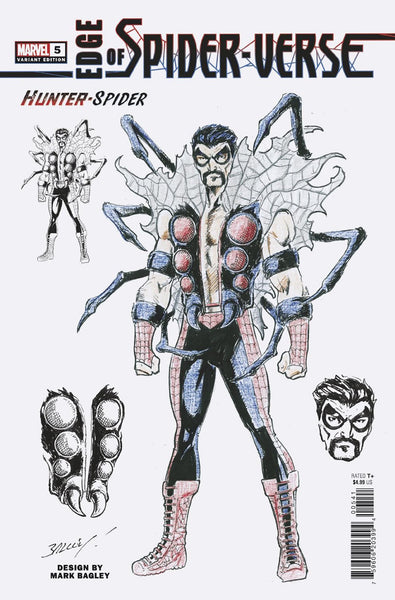EDGE OF SPIDER-VERSE #5 MARK BAGLEY 1:10 Ratio Design