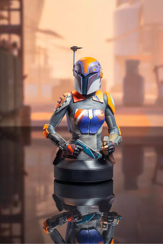 🚨 STAR WARS REBELS SABINE WREN 1/6 Scale Mini-Bust Gentle Giant LTD 3000