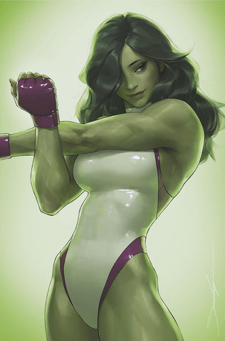 SHE-HULK #12 JEEHYUNG LEE 1:100 Virgin Ratio Variant 