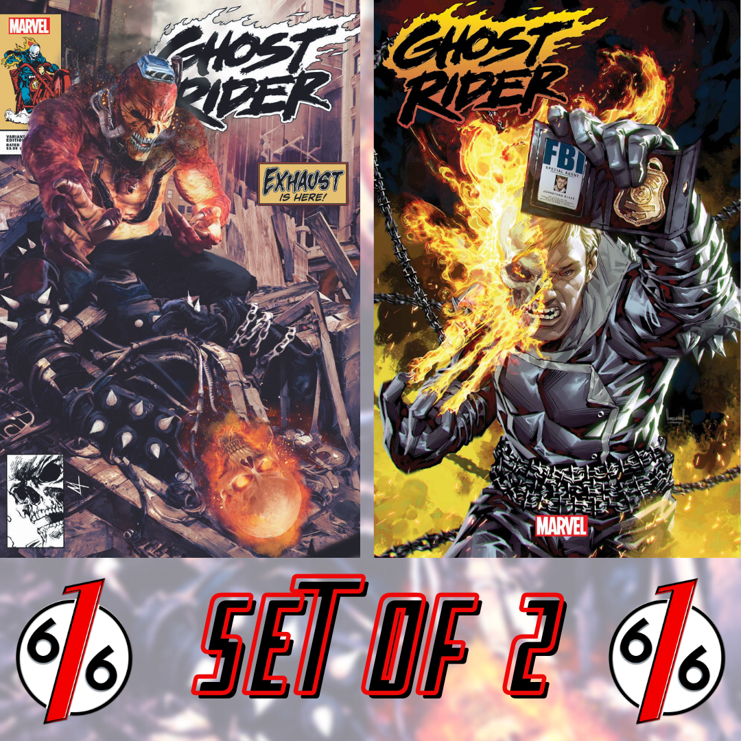 GHOST RIDER #7 SET TURINI Variant & NGU Main Cover ASM #316