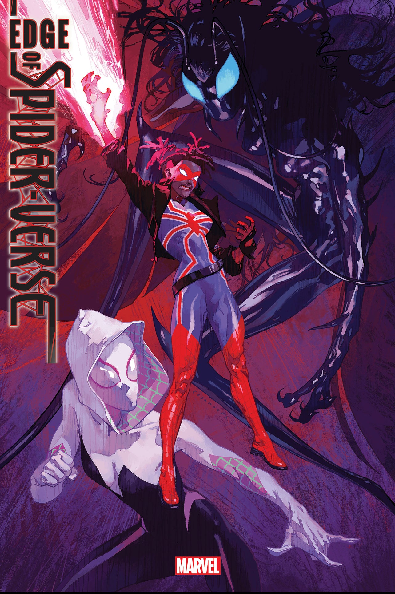 EDGE OF SPIDERVERSE #2 JOSEMARIA CASANOVAS Main Cover SPIDER-UK