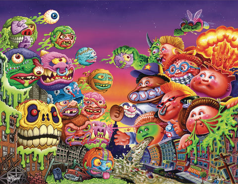 MADBALLS VS GARBAGE PAIL KIDS #1 JOE SIMKO JAMES GROMAN 1:30 Ratio Variant