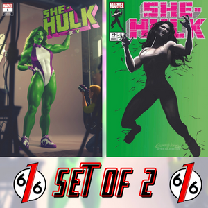 SHE-HULK #1 RAHZZAH & GREG HORN Variant Set Hulk #377 Homage LTD 3000