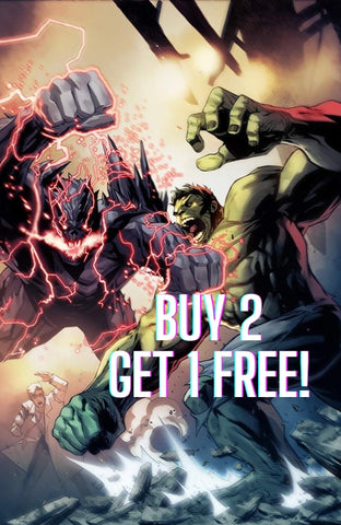 BUY 2 GET 1 FREE - HULK #6 STEPHEN SEGOVIA Unknown 616 Virgin Variant - 3 Copies