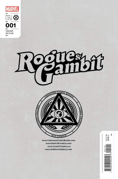 ROGUE & GAMBIT #1-2 KAARE ANDREWS & NAKAYAMA Variant Set Of 4