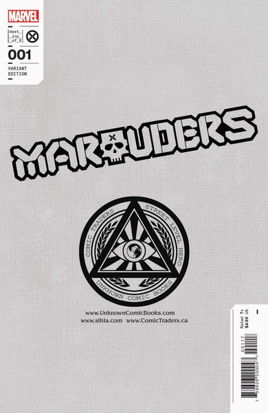 BUY 2 GET 1 FREE - MARAUDERS #1 MARCO TURINI Unknown/616 Trade Dress Variant - 3 Copies